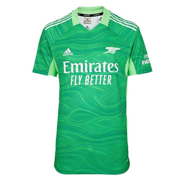 Tailandia Camiseta Arsenal Portero 2021 2022 Verde